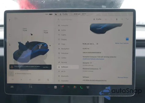 2024 Tesla Model 3 Long Range Dual Motor All-Wheel Drive/Rear-Wheel Drive from USA, damaged, VIN 5YJ3E1EA6RF848839